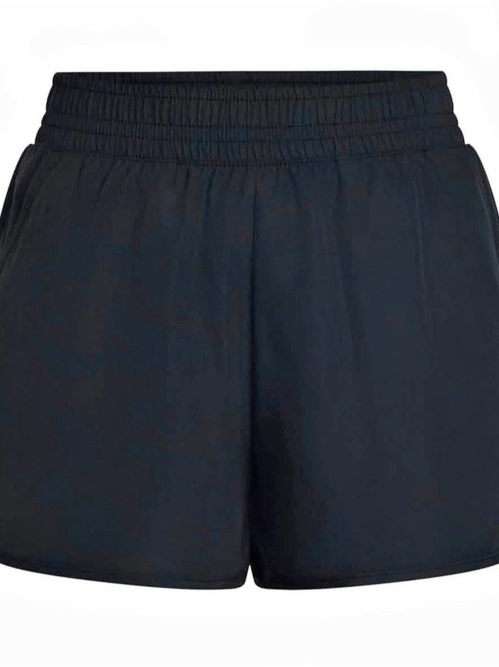 High-Rise Lined Short Athletic Shorts